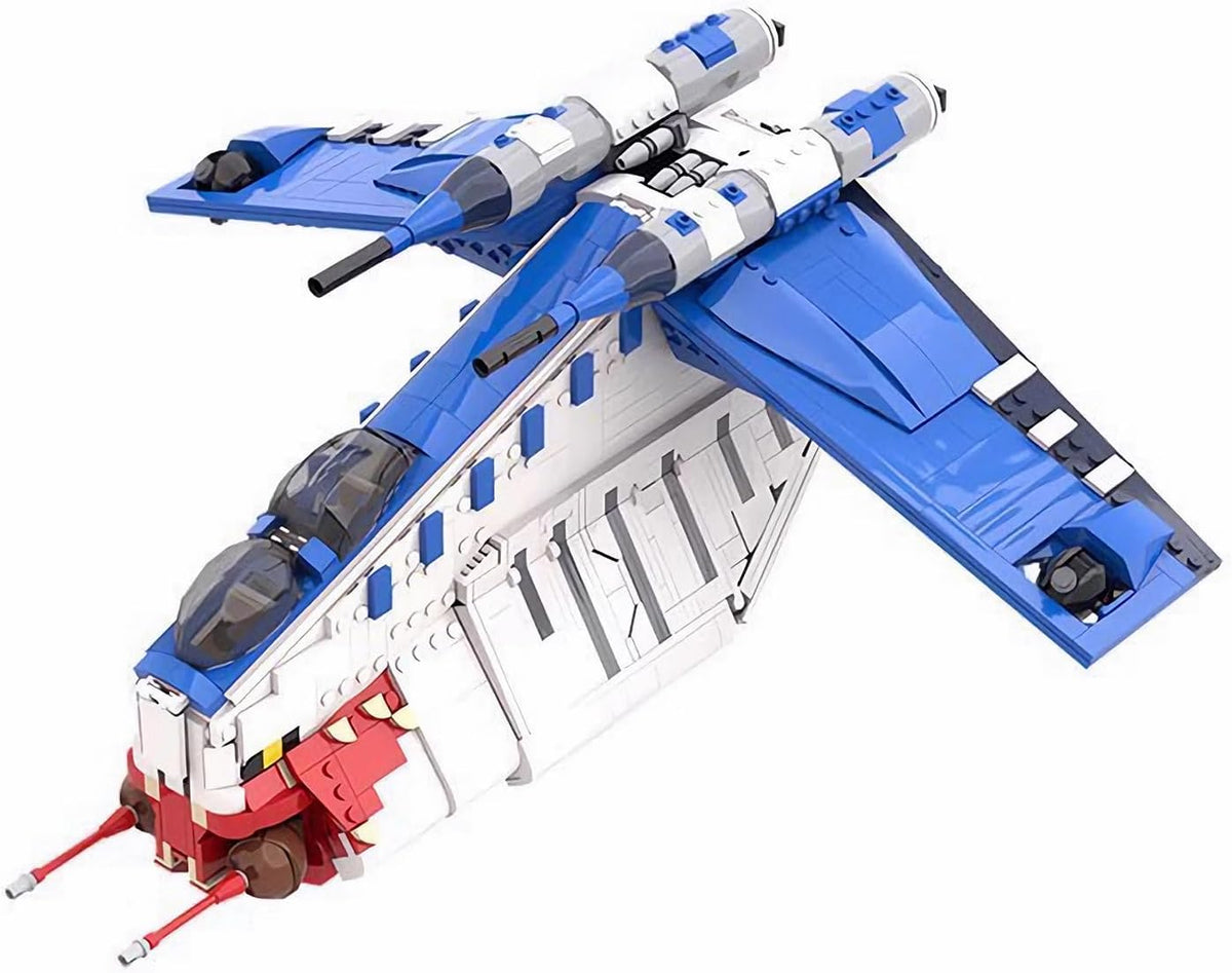 Built multi-legged crab-style battle droid robot brick model
