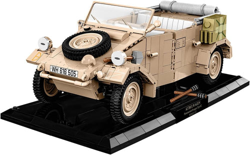 Second World War light military utility vehicle brick model