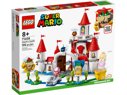 LEGO Super Mario Peach's Castle Expansion Set 71408 Building Set (1,216 Pieces) - View 2