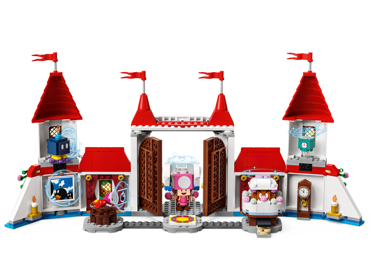 LEGO Super Mario Peach's Castle Expansion Set 71408 Building Set (1,216 Pieces) - View 3