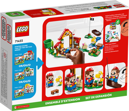 LEGO Super Mario Picnic at Mario's House Expansion Set 71422 Building Set (259 Pieces) - View 3