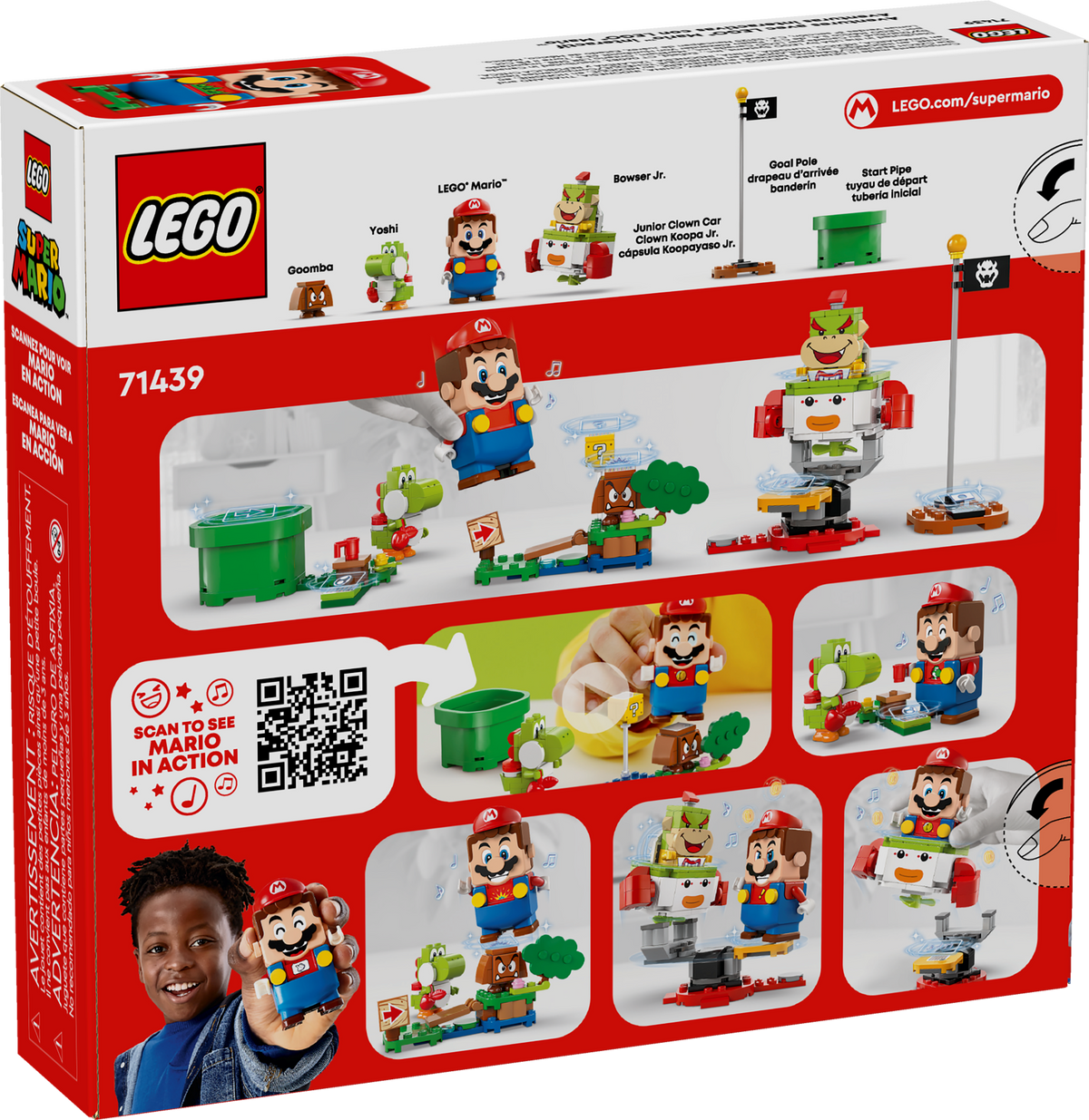 LEGO Super Mario Adventures with Interactive LEGO Mario Starter Set (218 Pieces) - View 6