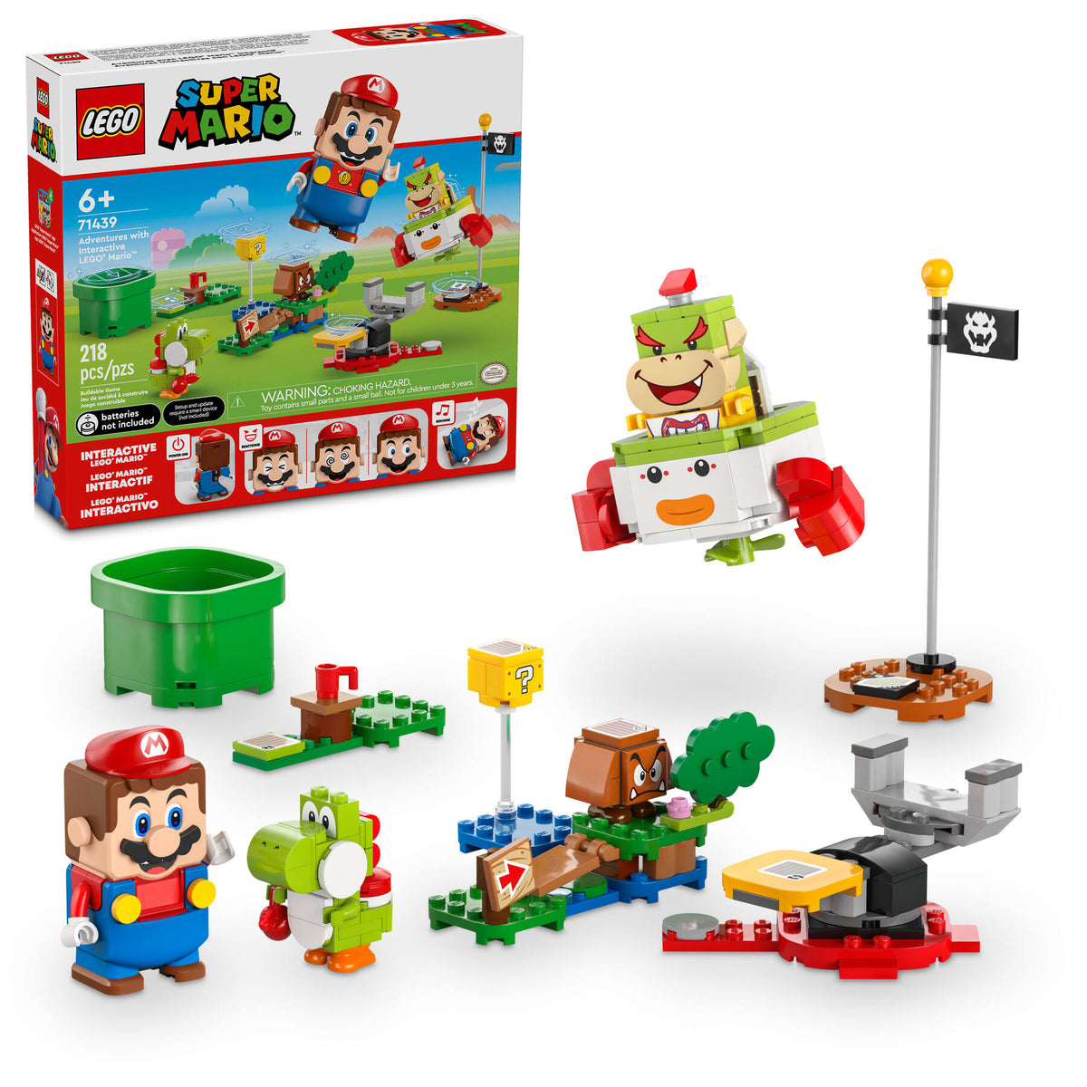 LEGO Super Mario Adventures with Interactive LEGO Mario Starter Set (218 Pieces) - View 2
