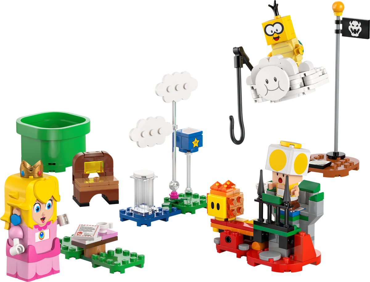 LEGO Super Mario Adventures with Interactive LEGO Peach Starter Set (208 Pieces)