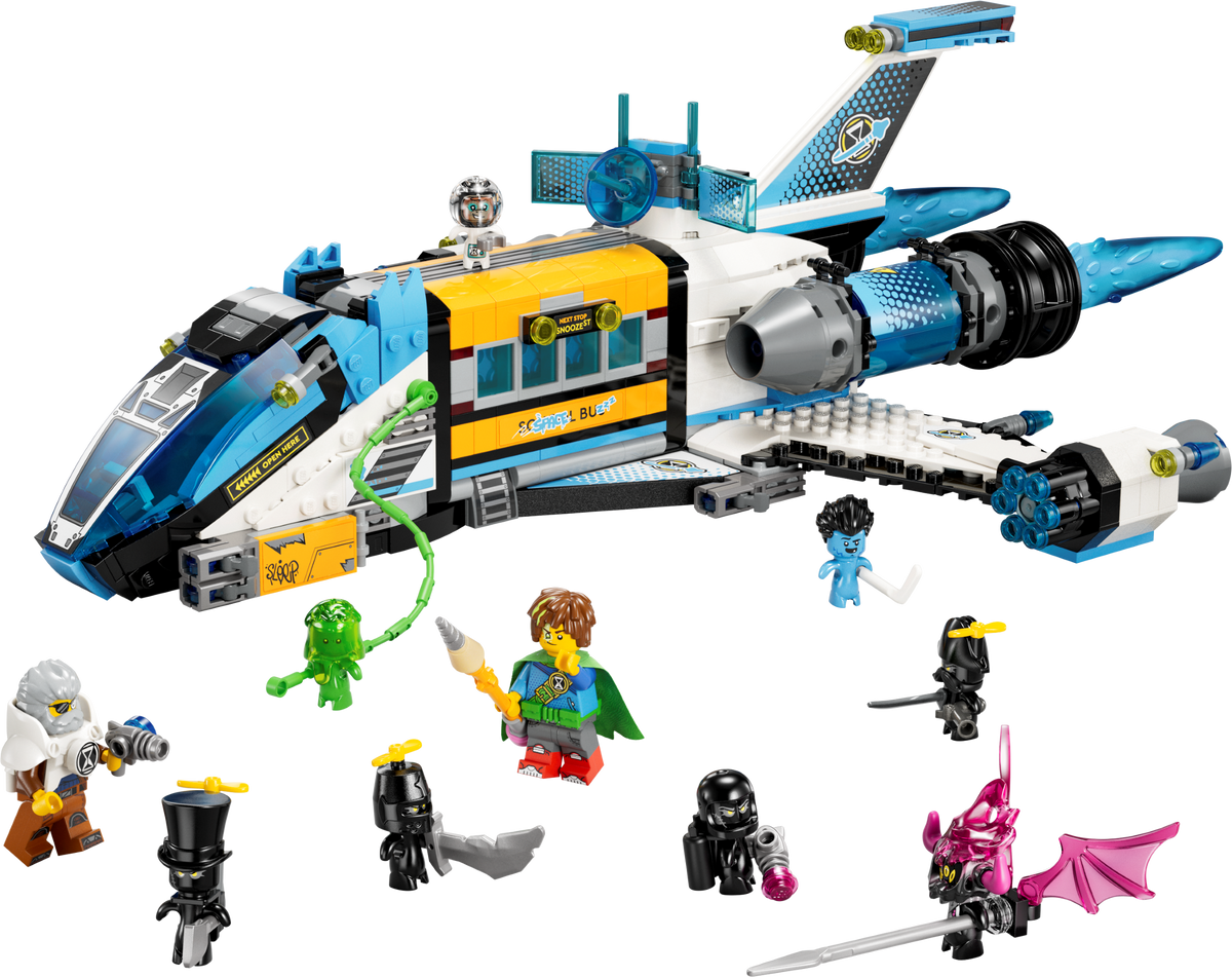 LEGO DREAMZzz Mr. Oz's Spacebus 71460 Building Set with 2 Minifigures (878 Pieces)