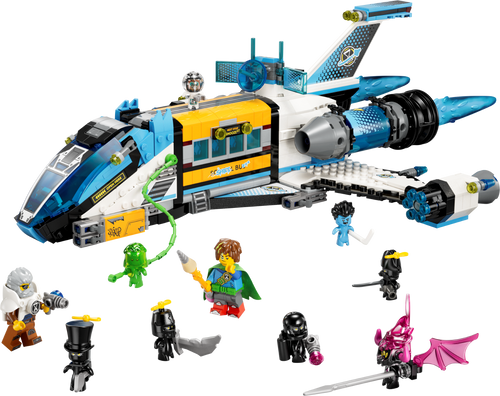 LEGO DREAMZzz Mr. Oz's Spacebus 71460 Building Set with 2 Minifigures (878 Pieces)