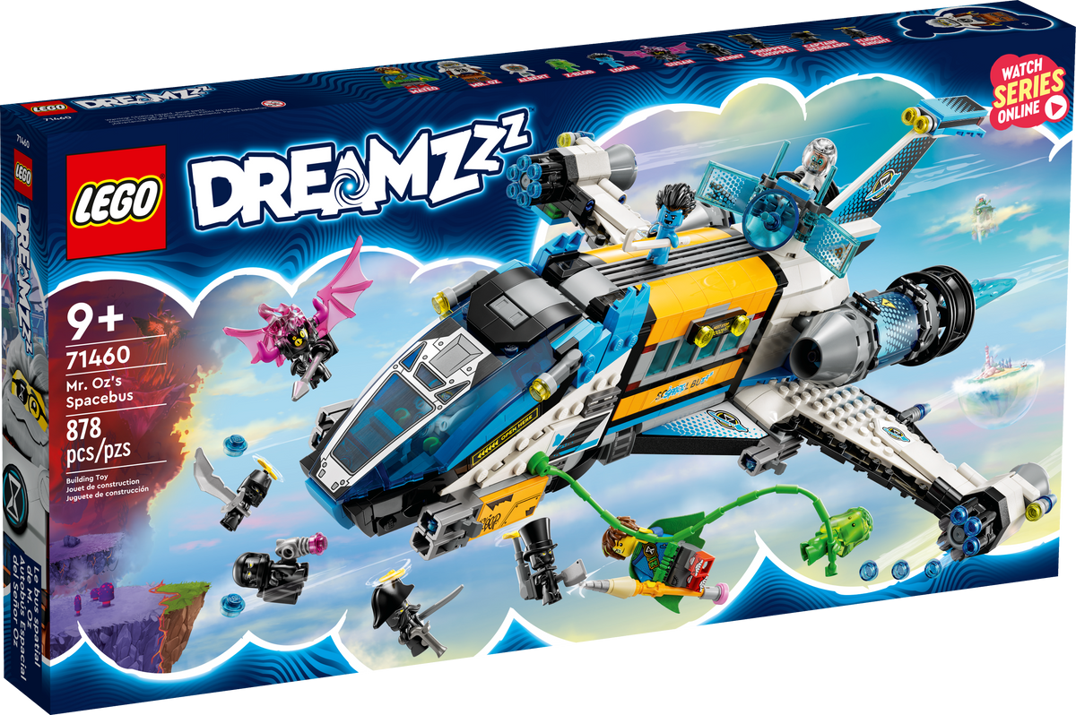 LEGO DREAMZzz Mr. Oz's Spacebus 71460 Building Set with 2 Minifigures (878 Pieces) - View 2