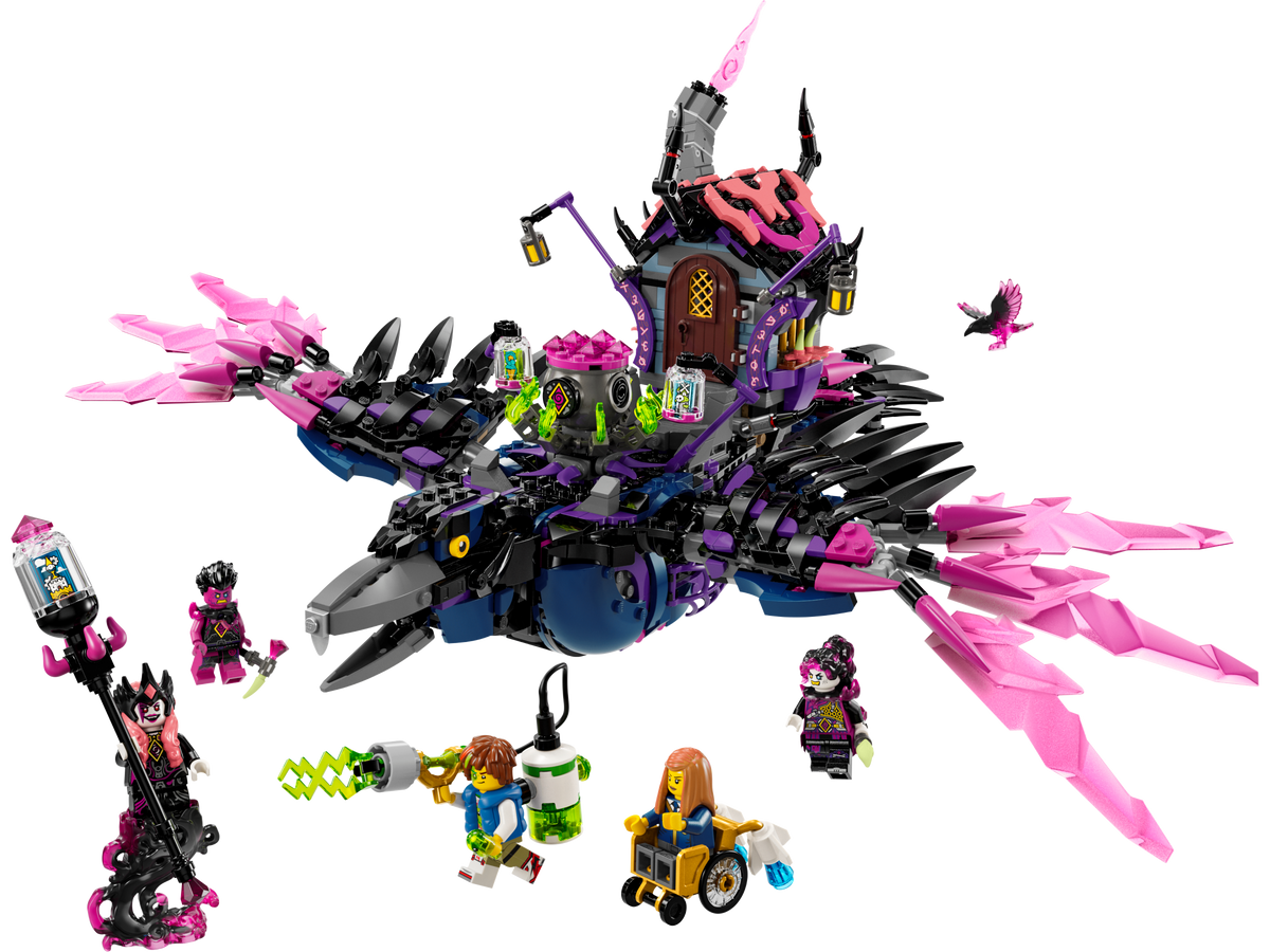 LEGO DREAMZzz The Never Witch's Midnight Raven 71478 Building Set (1,203 Pieces)
