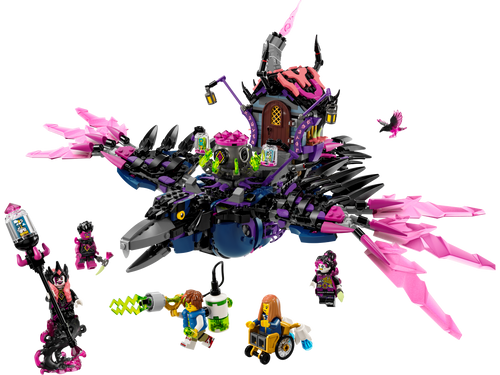 LEGO DREAMZzz The Never Witch's Midnight Raven 71478 Building Set (1,203 Pieces)