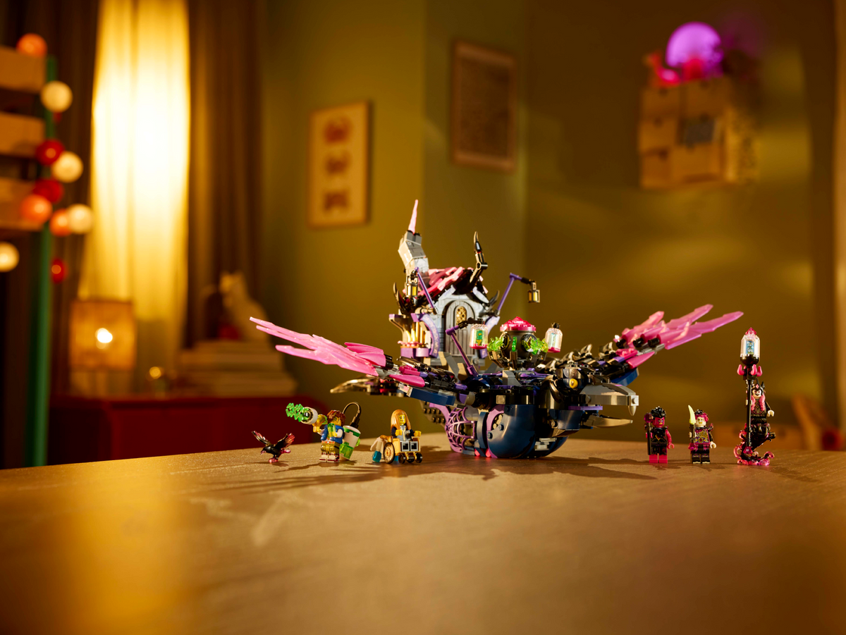 LEGO DREAMZzz The Never Witch's Midnight Raven 71478 Building Set (1,203 Pieces) - View 8