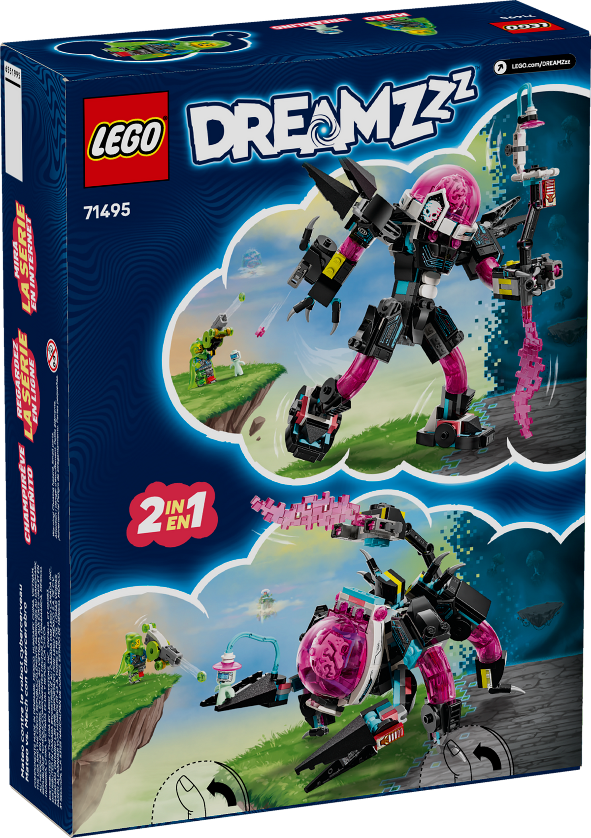LEGO DREAMZzz Mateo vs. Cyber Brain Mech 71495 Building Set (368 Pieces) - View 10