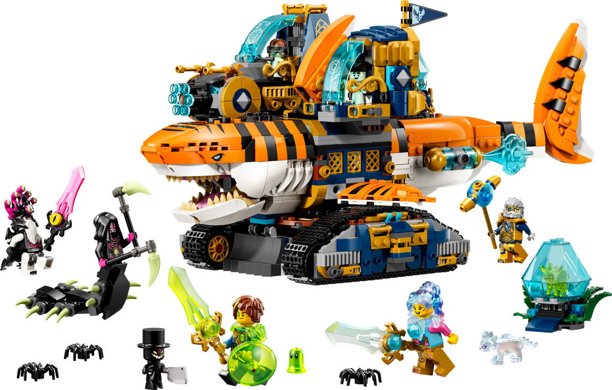 LEGO DREAMZzz Tiger Shark Tank 71515 Building Set (1,548 Pieces)
