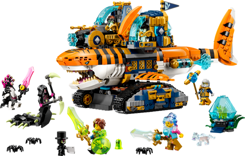 LEGO DREAMZzz Tiger Shark Tank 71515 Building Set (1,548 Pieces)