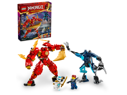 LEGO NINJAGO Kai's Elemental Fire Mech 71808 Building Set (322 Pieces) - View 2