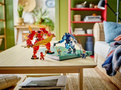 LEGO NINJAGO Kai's Elemental Fire Mech 71808 Building Set (322 Pieces) - View 7