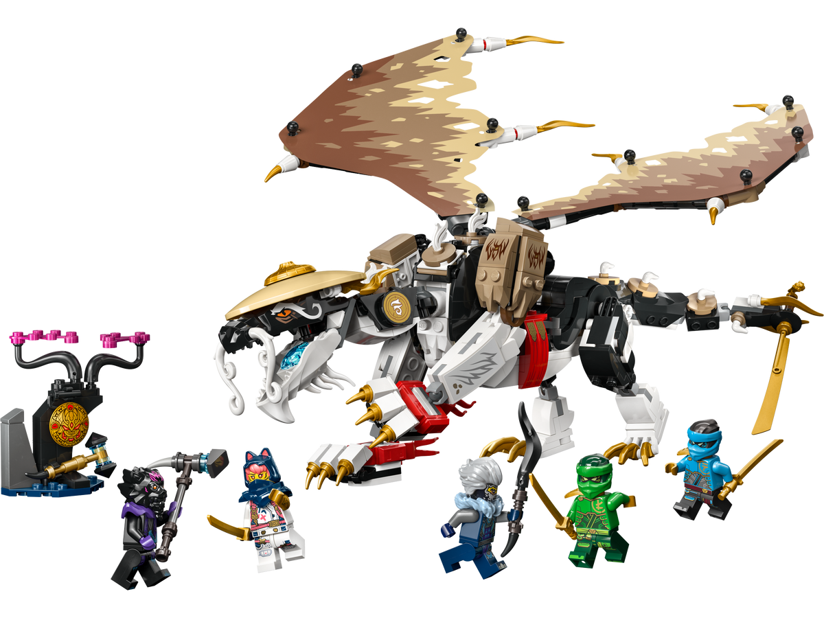 LEGO NINJAGO Egalt the Master Dragon 71809 Building Set (532 Pieces)