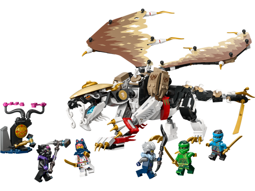 LEGO NINJAGO Egalt the Master Dragon 71809 Building Set (532 Pieces)
