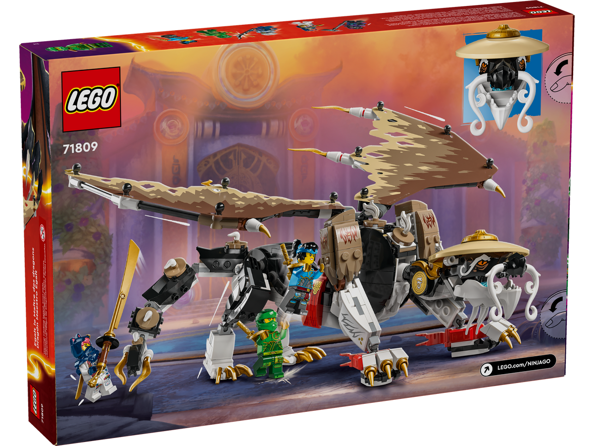 LEGO NINJAGO Egalt the Master Dragon 71809 Building Set (532 Pieces) - View 5