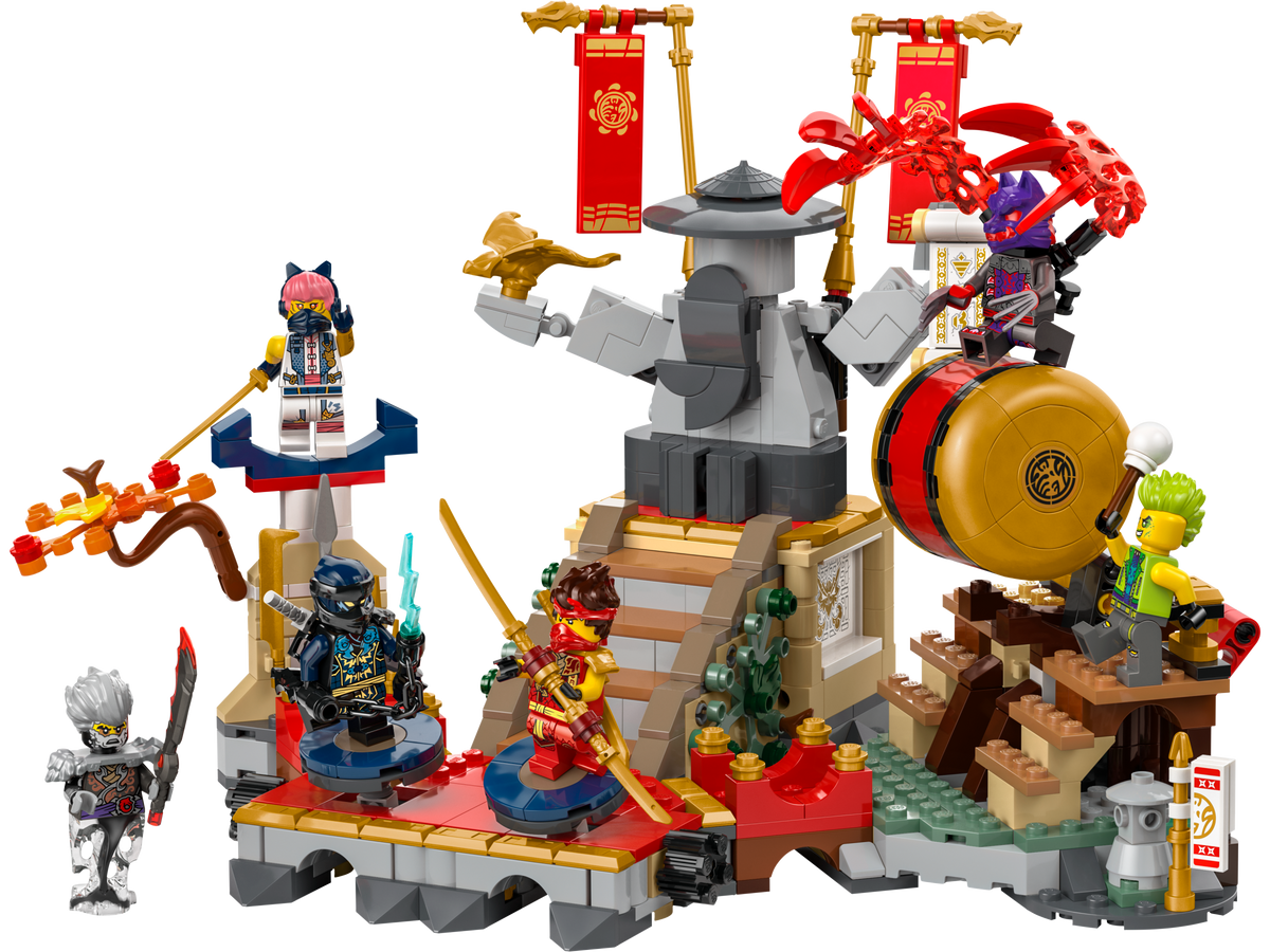 LEGO NINJAGO Tournament Battle Arena 71818 Building Set (659 Pieces)