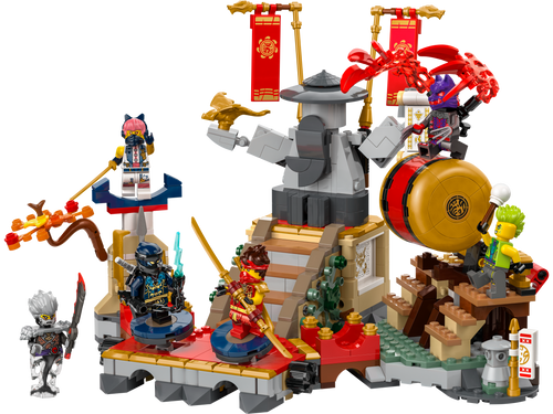 LEGO NINJAGO Tournament Battle Arena 71818 Building Set (659 Pieces)