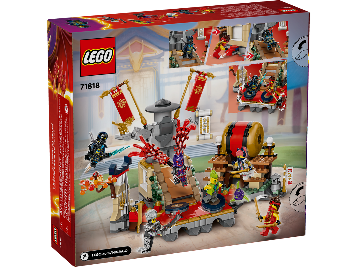 LEGO NINJAGO Tournament Battle Arena 71818 Building Set (659 Pieces) - View 7