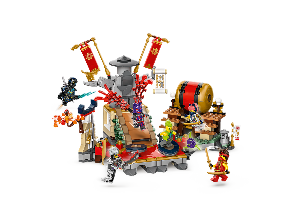 LEGO NINJAGO Tournament Battle Arena 71818 Building Set (659 Pieces) - View 3