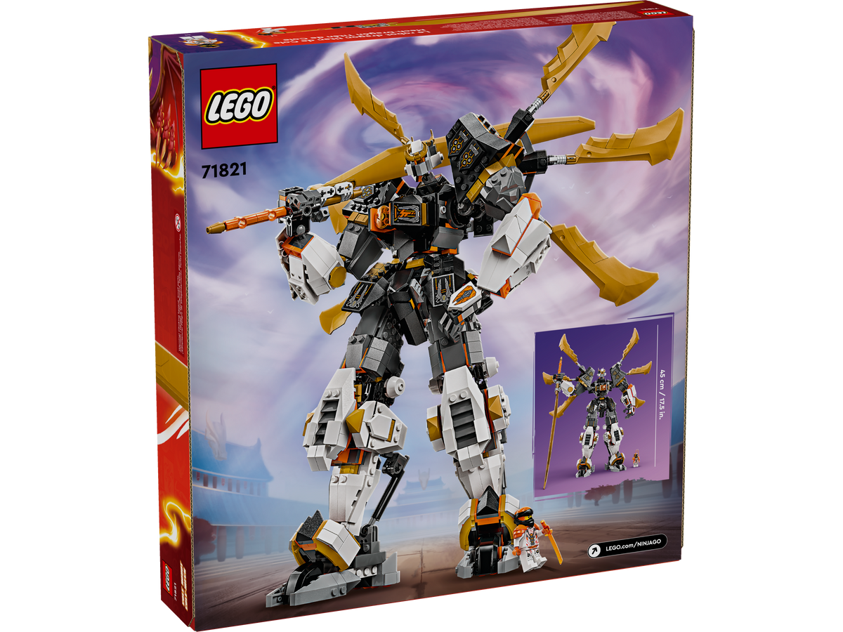 LEGO NINJAGO Cole's Titan Dragon Mech Building Set (1,055 Pieces, Ages 12+) - View 5