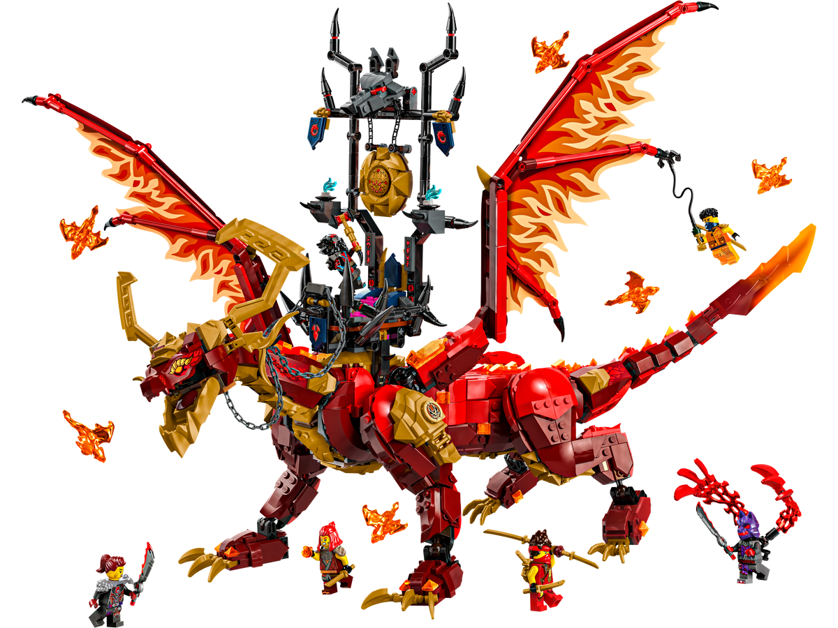 LEGO NINJAGO Source Dragon of Motion 71822 Building Set (1,716 Pieces)