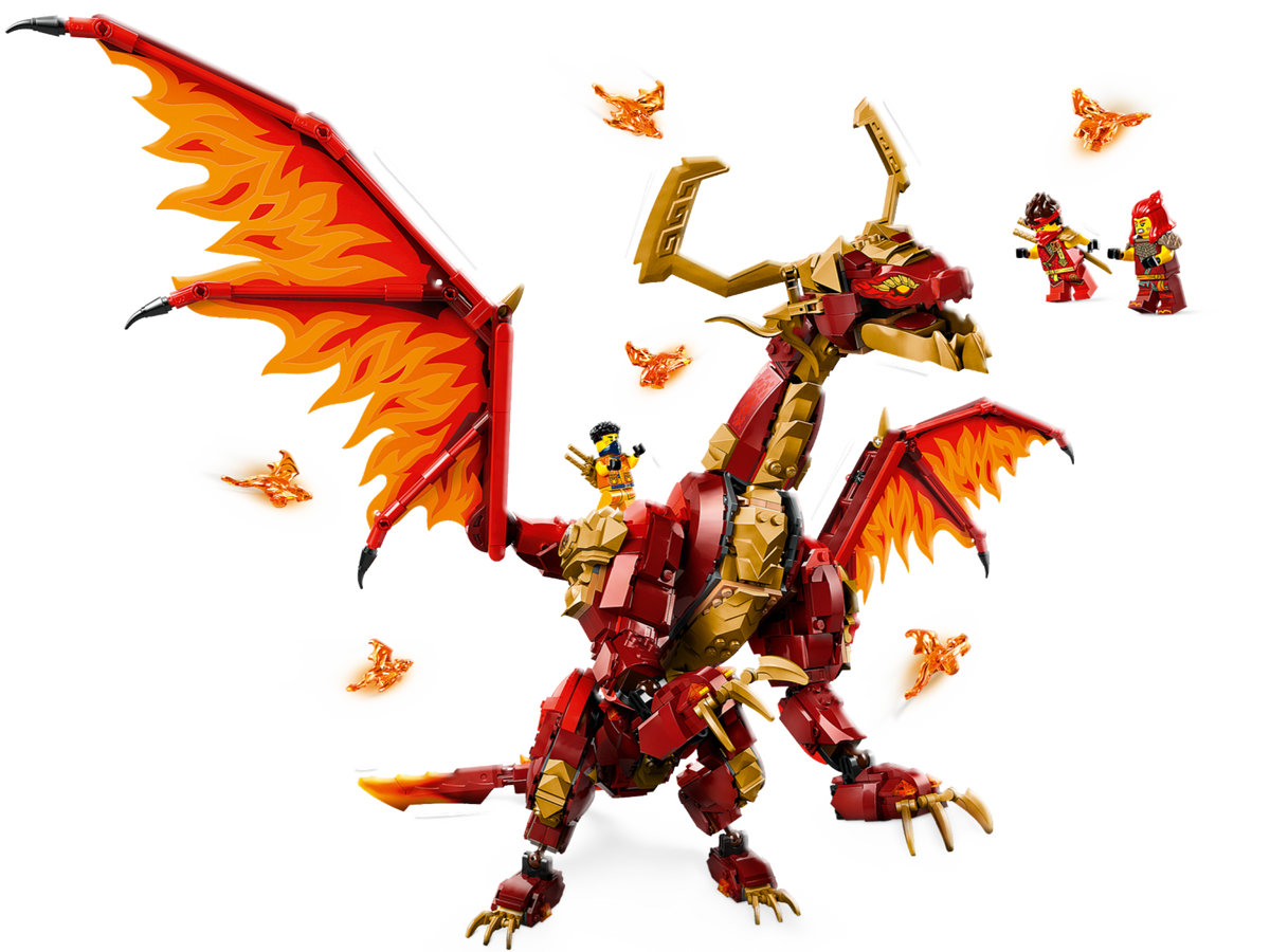 LEGO NINJAGO Source Dragon of Motion 71822 Building Set (1,716 Pieces) - View 3