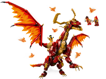 LEGO NINJAGO Source Dragon of Motion 71822 Building Set (1,716 Pieces) - View 3