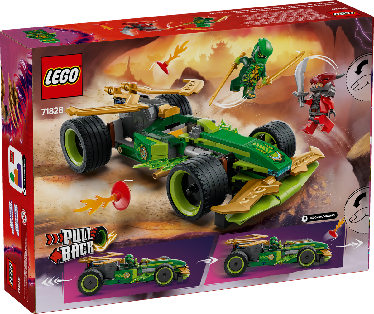 LEGO NINJAGO Lloyd's Pull-Back Race Car 71828 Building Set (181 Pieces) - View 8
