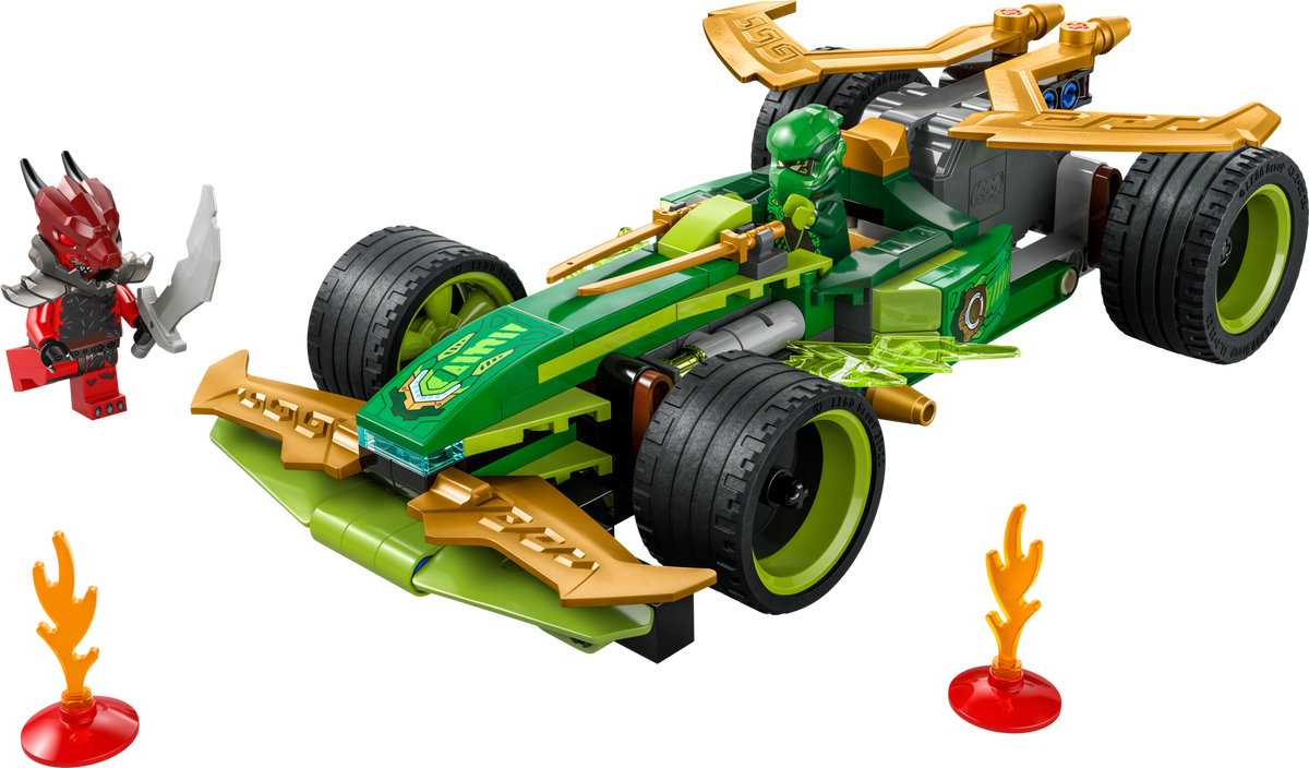LEGO NINJAGO Lloyd's Pull-Back Race Car 71828 Building Set (181 Pieces)