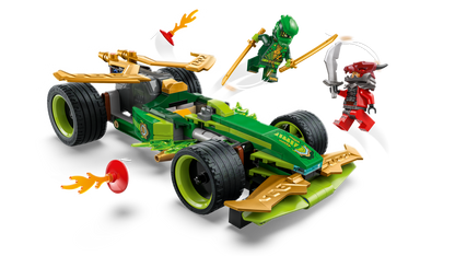 LEGO NINJAGO Lloyd's Pull-Back Race Car 71828 Building Set (181 Pieces) - View 3