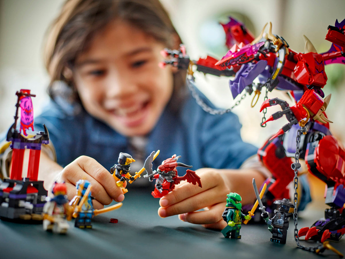 LEGO NINJAGO Thunderfang Dragon of Chaos 71832 Building Set (668 Pieces) - View 4