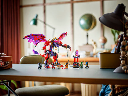 LEGO NINJAGO Thunderfang Dragon of Chaos 71832 Building Set (668 Pieces) - View 6