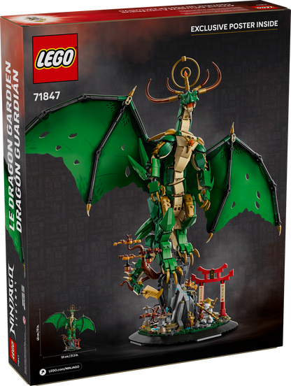 LEGO NINJAGO The Guardian Dragon 71847 Building Set (1,650 Pieces) - View 9