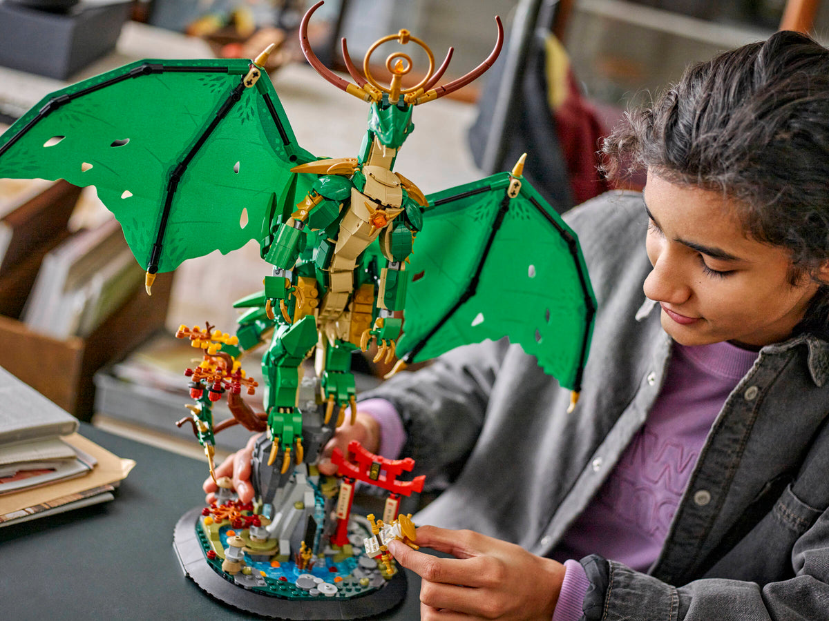 LEGO NINJAGO The Guardian Dragon 71847 Building Set (1,650 Pieces) - View 6