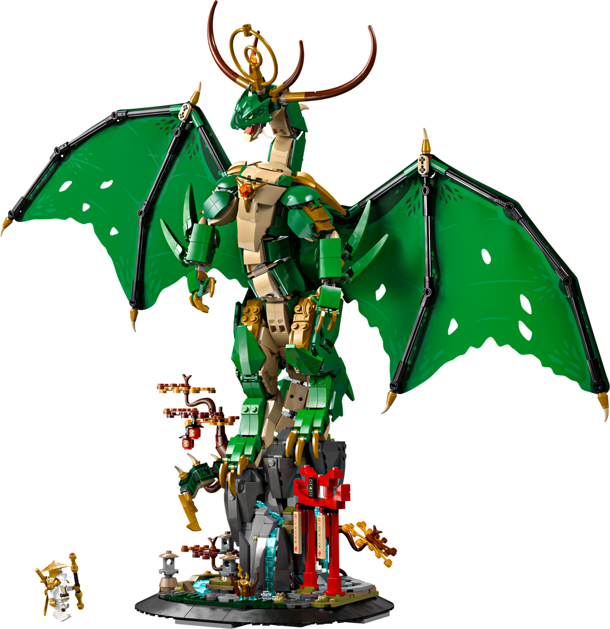 LEGO NINJAGO The Guardian Dragon 71847 Building Set (1,650 Pieces)