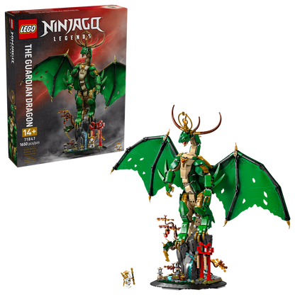 LEGO NINJAGO The Guardian Dragon 71847 Building Set (1,650 Pieces) - View 2
