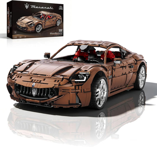 Large brick-built 1:8 scale racing sports car