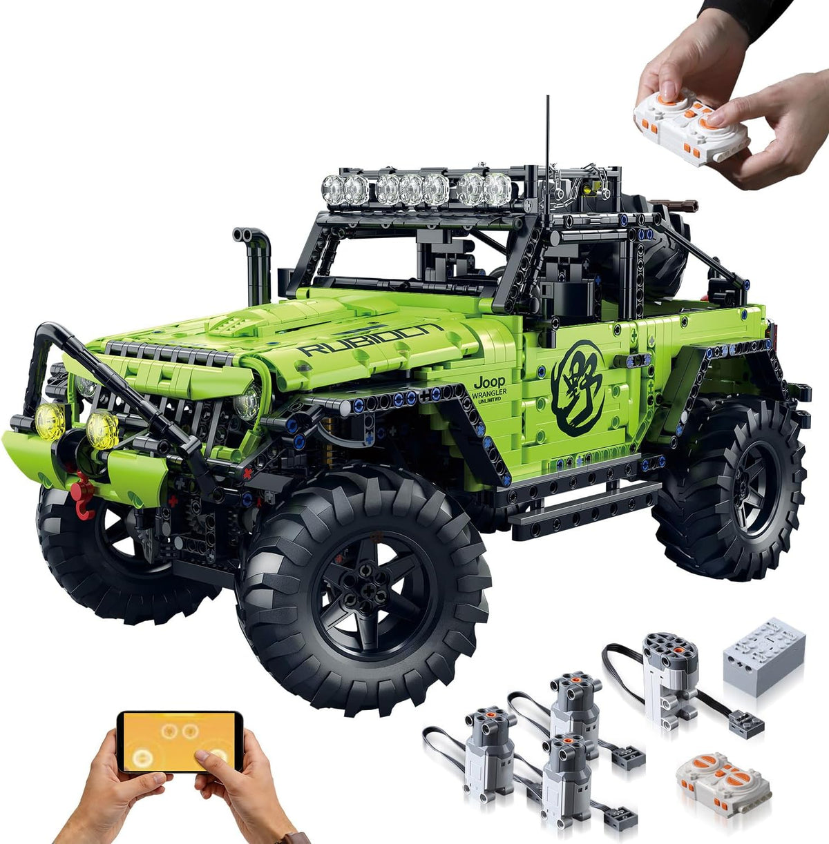 Large brick-built 4x4 off-road SUV with chunky tires – view 2