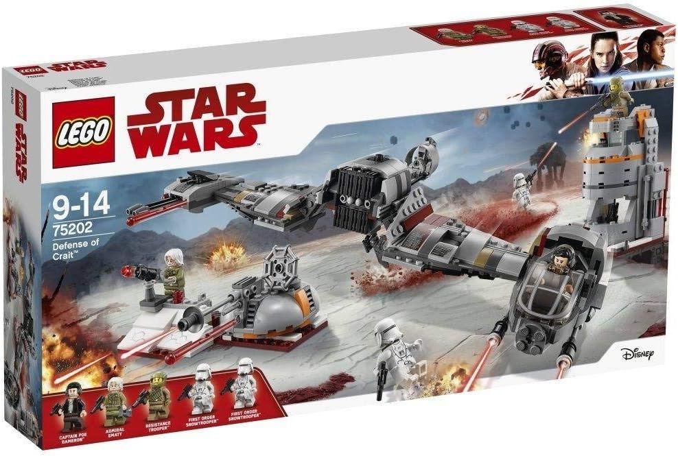 Built skimming speeder brick model with base trench and trooper figures