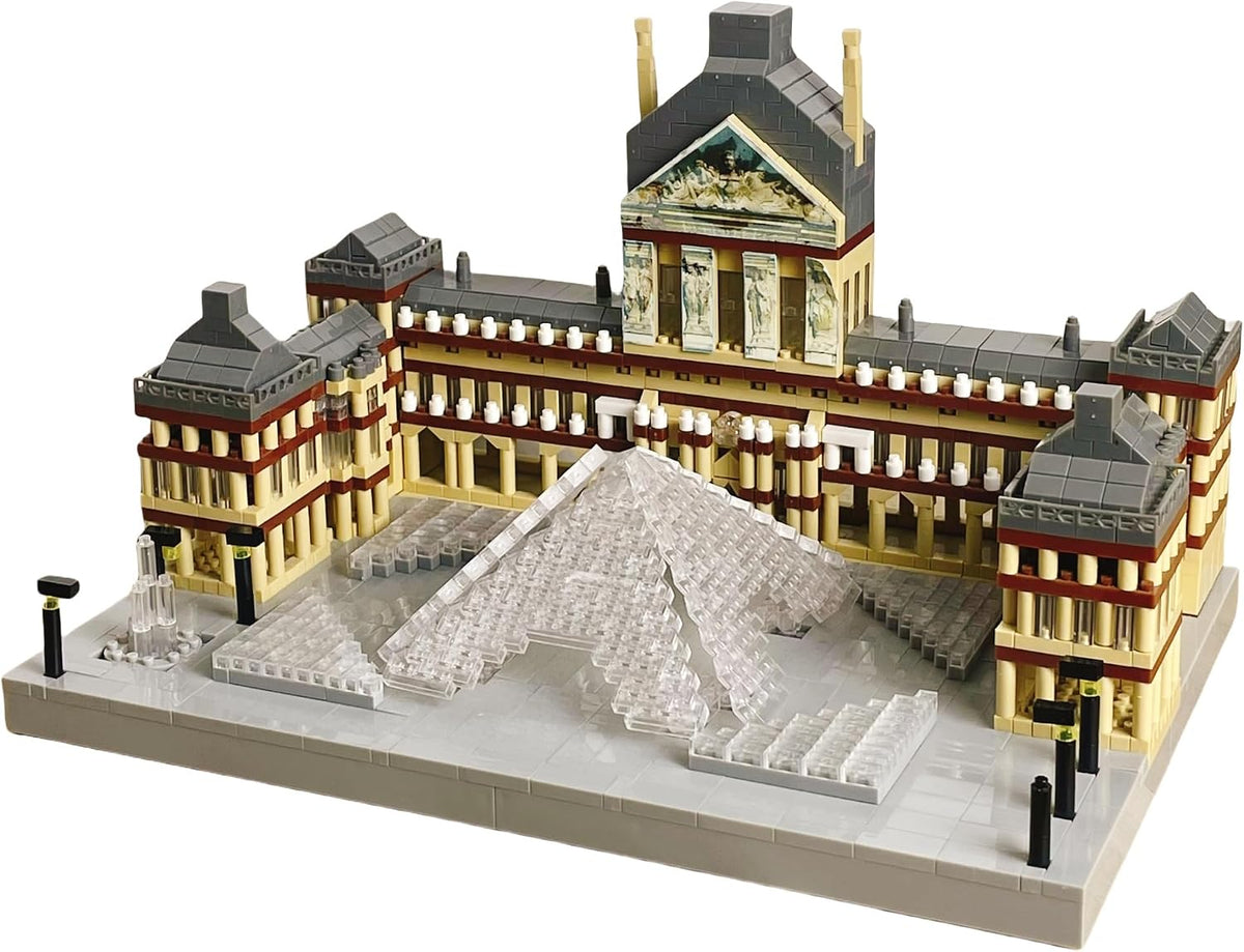 Micro brick model of the New York City skyline – view 5