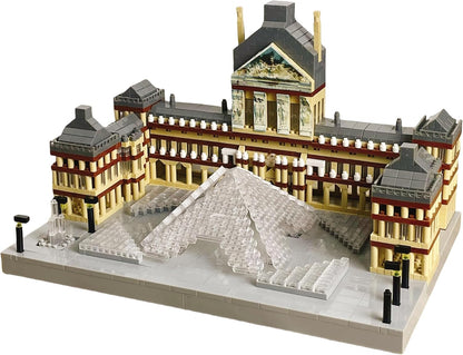 Micro brick model of the New York City skyline – view 5