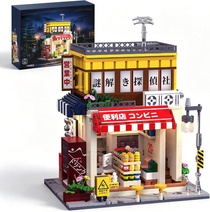 Brick wizard school common room with fireplace and dorm beds – view 2