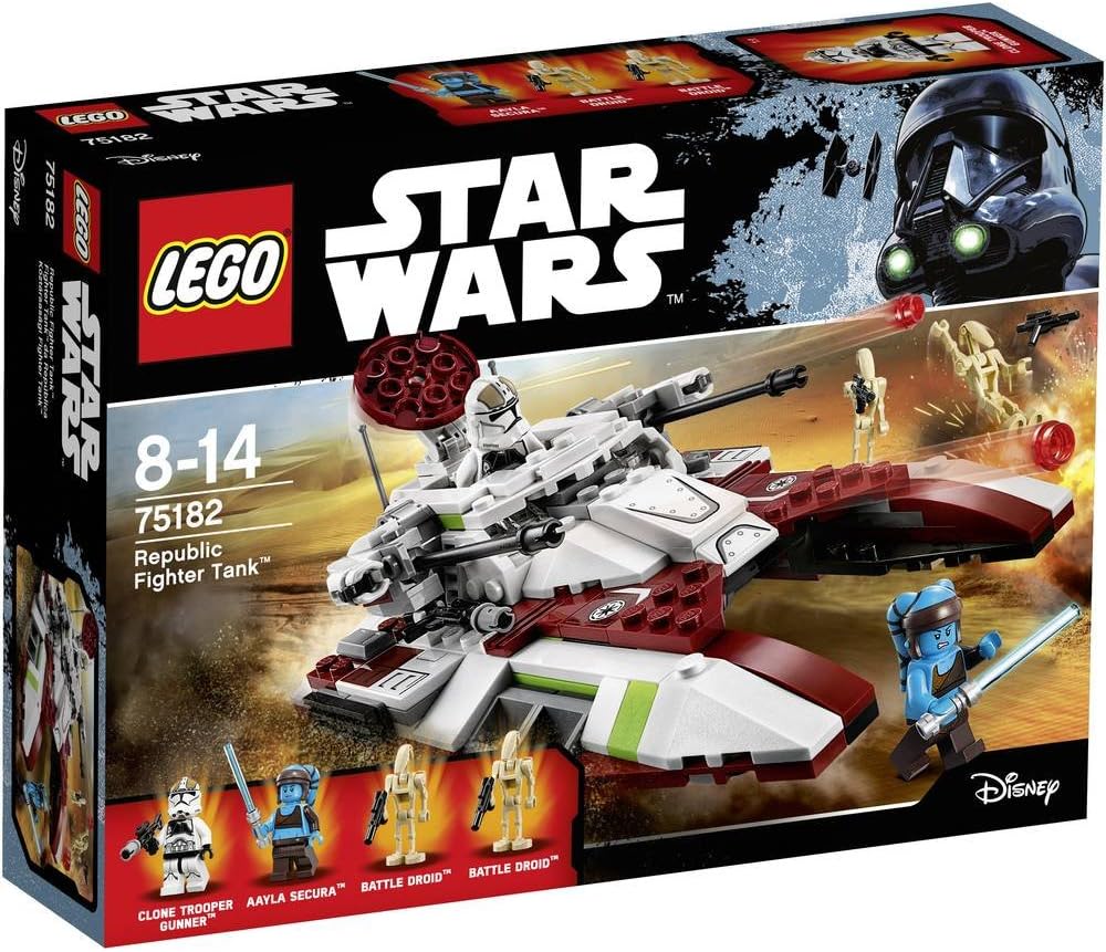Brick-built sci-fi hover fighter tank