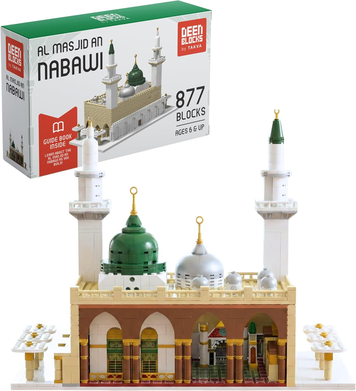 Building block model of the Masjid an-Nabawi mosque in Medina