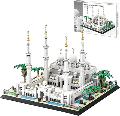 Brick-built Hagia Sophia model with central dome and minarets – view 2