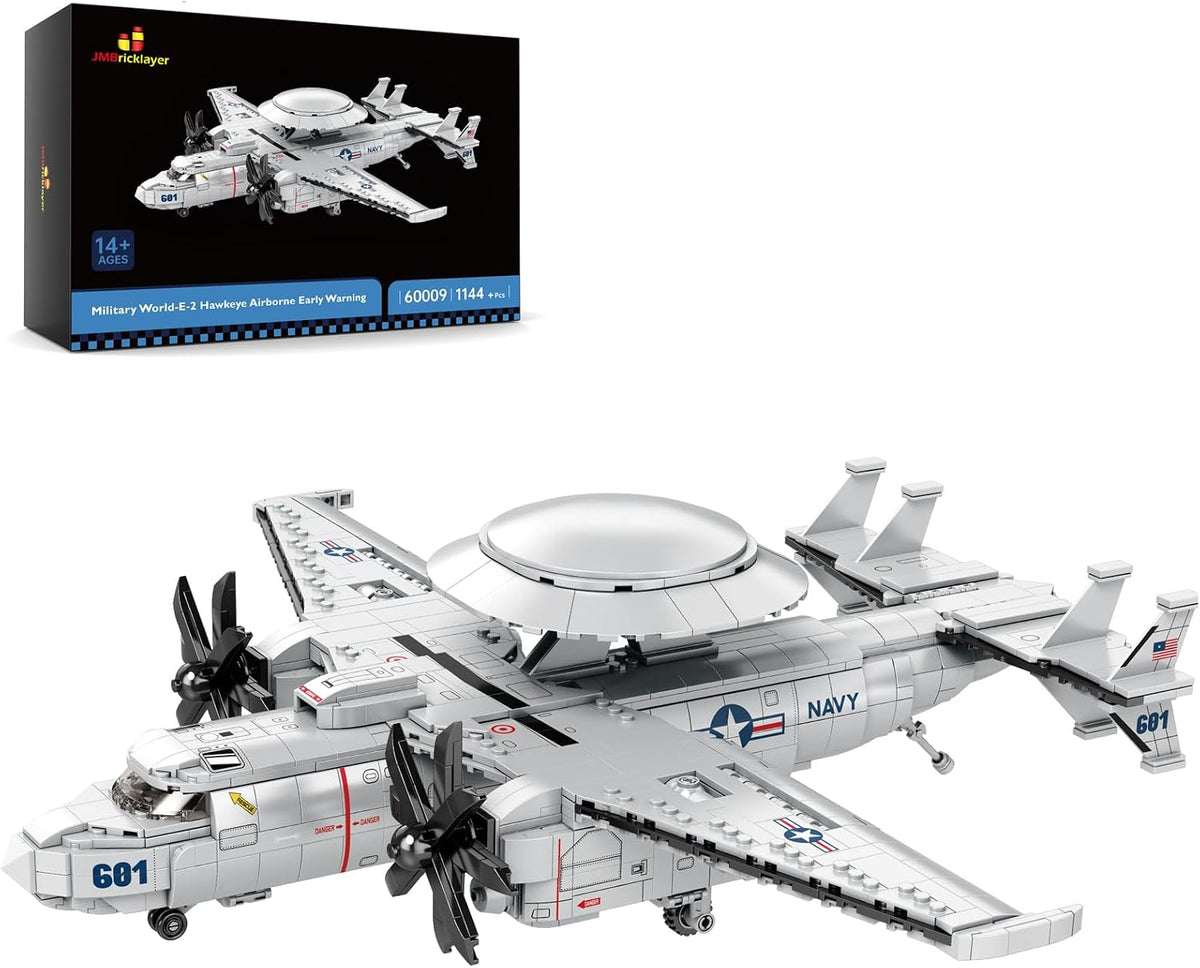 Brick-built military airborne early warning aircraft