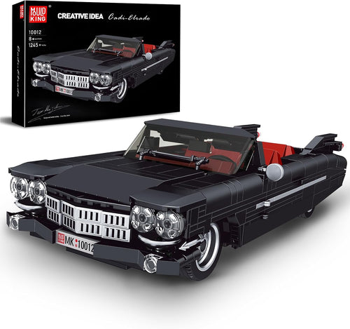 Brick-built classic supercar display model